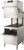 Hobart AMTL-2 Stainless Steel Upper and Lower Wash Cgambers Electric Two Level Door Type Dishwasher - 208/240 Volts