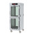 Metro C589L-SDC-UPDC C5 8 Series Full-Size Pass-Thru Insulated Low Wattage Holding Cabinet with Clear Dutch Doors and Chrome Universal Wire Slides - 120V