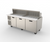 Randell 9050K-513 84" W Three-Section One Door Reach-In Refrigerated Counter/Salad Mega Top