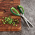 Harold Import 38023 8" x 3" x0.75" Stainless Steel Blades Cutler-Pro Herb Scissors