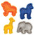 Harold Import 93249 BPA Free Plastic Mrs. Anderson's Baking Animal Cookie Cutter (Set of 4)