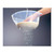 Harold Import 80800 2.5 Qt. Clear Polypropylene Inomata Rice Washing Speed Bowl