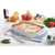 Harold Import 98048 13" x 9" White Porcelain Rectangular HIC Lasagna Pan