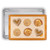 Harold Import 60009 Silicone Half-Size Mrs. Anderson's Baking Mat Set