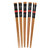 Harold Import 97138 9" Natural Bamboo Helen's Asian Kitchen Sushi Stix Chopsticks (5 Pairs Per Pack)