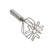 Harold Import 93237 10.25" Stainless Steel HIC 2-in 1 Mix and Masher