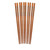 Harold Import 97026 Bamboo Helen's Asian Kitchen Silk Wrapped Chopsticks (5 Pair Per Pack)