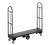 Channel U1660DS 16" W x 60" H x 60" D 2000 lb. Steel Diamond Pattern Deck U-Boat Stocking Truck