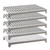 Cambro CPSK2148VS5480 48" W x 21" D Speckled Gray Polypropylene Solid and Vented Camshelving Elements Shelf Plate Kit