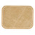 Cambro 1216214 12" x 16.31" Abstract Tan Rectangular High-Impact Fiberglass Camtray - 12/Case