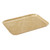 Cambro 1216214 12" x 16.31" Abstract Tan Rectangular High-Impact Fiberglass Camtray - 12/Case
