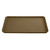 Cambro 1826513 17.88" x 25.75" Bay Leaf Brown High-Impact Fiberglass Rectangular Camtray - 6/Case