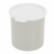 Cambro CP12148 1.2 Qt. White Polycarbonate Round Crock - 12/Case