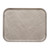 Cambro 1418215 14" x 18" Abstract Gray Rectangular High-Impact Fiberglass Camtray - 12/Case