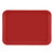 Cambro 57521 6.94" x 4.94" Cambro Red High-Impact Fiberglass Rectangular Camtray - 12/Case