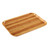 Cambro 1216303 12" x 16.31" Light Butcher Block Rectangular High-Impact Fiberglass Camtray - 12/Case