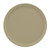 Cambro 1200104 12" Dia. Desert Tan Round Fiberglass Serving Camtray - 12/Case