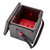 Cambro HP2632444 10.40" W x 1.20" H x 12.80" D Fire Red 1/2 Size Camwarmer