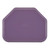Cambro 1418TR551 14" x 18" Trapezoid Fiberglass Grape Camtray - 12/Case