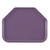 Cambro 1418TR551 14" x 18" Trapezoid Fiberglass Grape Camtray - 12/Case