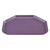Cambro 1418TR551 14" x 18" Trapezoid Fiberglass Grape Camtray - 12/Case