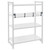 Cambro ESR48S151 48" W x 4" H Soft Gray Polypropylene Camshelving Elements Side Shelf Rail Kit