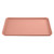 Cambro 1826409 17.88" x 25.75" Blush High-Impact Fiberglass Rectangular Camtray - 6/Case