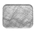 Cambro 1216277 12" x 16.31" Swirl Gray Rectangular High-Impact Fiberglass Camtray - 12/Case