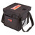 Cambro GBD151212110 15" x 12" x 12" Black Nylon GoBag Sandwich Delivery Bag - 4 Cases