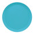 Cambro 1200518 12" Dia. Robin Egg Blue Round Fiberglass Serving Camtray - 12/Case
