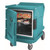 Cambro CMBHC1826LC192 30.50" W x 42.38" H x 42" D Granite Green Polyethylene Low Profile Electric Camtherm  Hot / Cold Cart - 110V