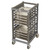Cambro UPR1826H12580 175 Lb. Brushed Graphite Composite Plastic Half Size Unit Camshelving Ultimate Sheet Pan Rack