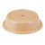 Cambro 1202CW133 12.13" Beige Lightweight Polycarbonate Stackable Round Camwear Camcover - 12/Case