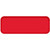 Cambro 926521 8.875" x 25.563" x 1" Cambro Red High-Impact Fiberglass Rectangular Camtray - 12/Case
