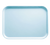 Cambro 810177 9.88" x 8" Sky Blue High-Impact Fiberglass Rectangular Camtray - 12/Case