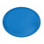 Cambro 2700105 26.88" x 22" Blue High-Impact Fiberglass Oval Camtray - 6/Case