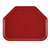 Cambro 1520TR505 14.56" x 19.5" Trapezoid Fiberglass Cherry Red Camtray - 12/Case