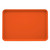 Cambro 2025220 25.56" x 20.75" Citrus Orange High-Impact Fiberglass Rectangular Camtray - 6/Case