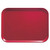 Cambro 1520221 15" x 20.25" Rectangular Fiberglass Ever Red Camtray - 12/Case