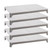 Cambro CPSK2448S5480 48" W x 24" D Speckled Gray Polypropylene Solid Camshelving Elements Shelf Plate Kit