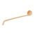 Cambro LD130133 1 Oz. Beige Polycarbonate Plain Camwear Ladle - 12/Case