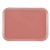 Cambro 1216409 12" x 16.31" Blush Rectangular High-Impact Fiberglass Camtray - 12/Case