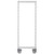 Cambro CPMPK1859480 18" W x 59" H Speckled Gray Plastic Mobile Camshelving Post Kit