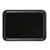 Cambro 57110 6.94" x 4.94" Black High-Impact Fiberglass Rectangular Camtray - 12/Case