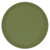 Cambro 1100428 11" Dia. Olive Green Round Fiberglass Serving Camtray - 12/Case