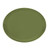 Cambro 2700428 26.88" x 22" Olive Green High-Impact Fiberglass Oval Camtray - 6/Case
