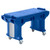 Cambro VBRT6186 82"L x 27"W x 36.25"H Navy Blue Polyethylene 6 Ft. Unit Cold Food Versa Food Bar Work Table
