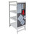 Cambro CSPEGKIT24110 23.75" W x 48" H Matte Black ABS Plastic Camshelving Pegboard Storage System