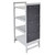 Cambro CSPEGKIT24110 23.75" W x 48" H Matte Black ABS Plastic Camshelving Pegboard Storage System