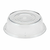 Cambro 806CW152 8.44" Clear Lightweight Polycarbonate Stackable Round Camwear Camcover - 12/Case